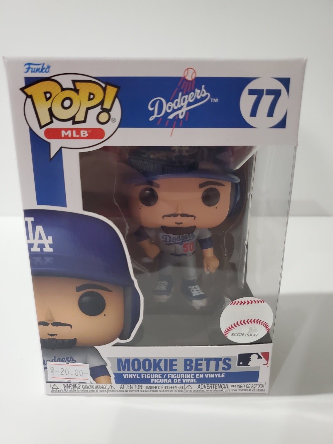 Funko Pop! MLB 77 Mookie Betts